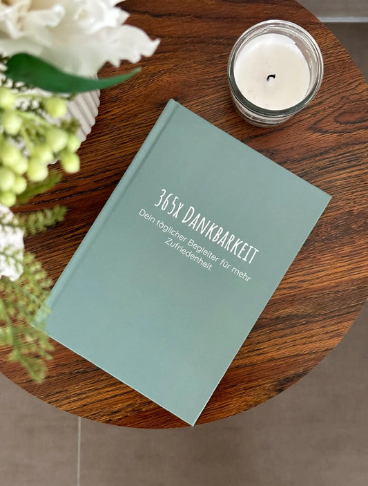 Dankbarkeitstagebuch | Achtsamkeitstagebuch | Coffee Table Book | Hardcover | 365 Tage | Perfekt als Geschenk