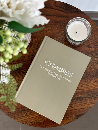 Dankbarkeitstagebuch | Achtsamkeitstagebuch | Coffee Table Book | Hardcover | 365 Tage | Perfekt als Geschenk